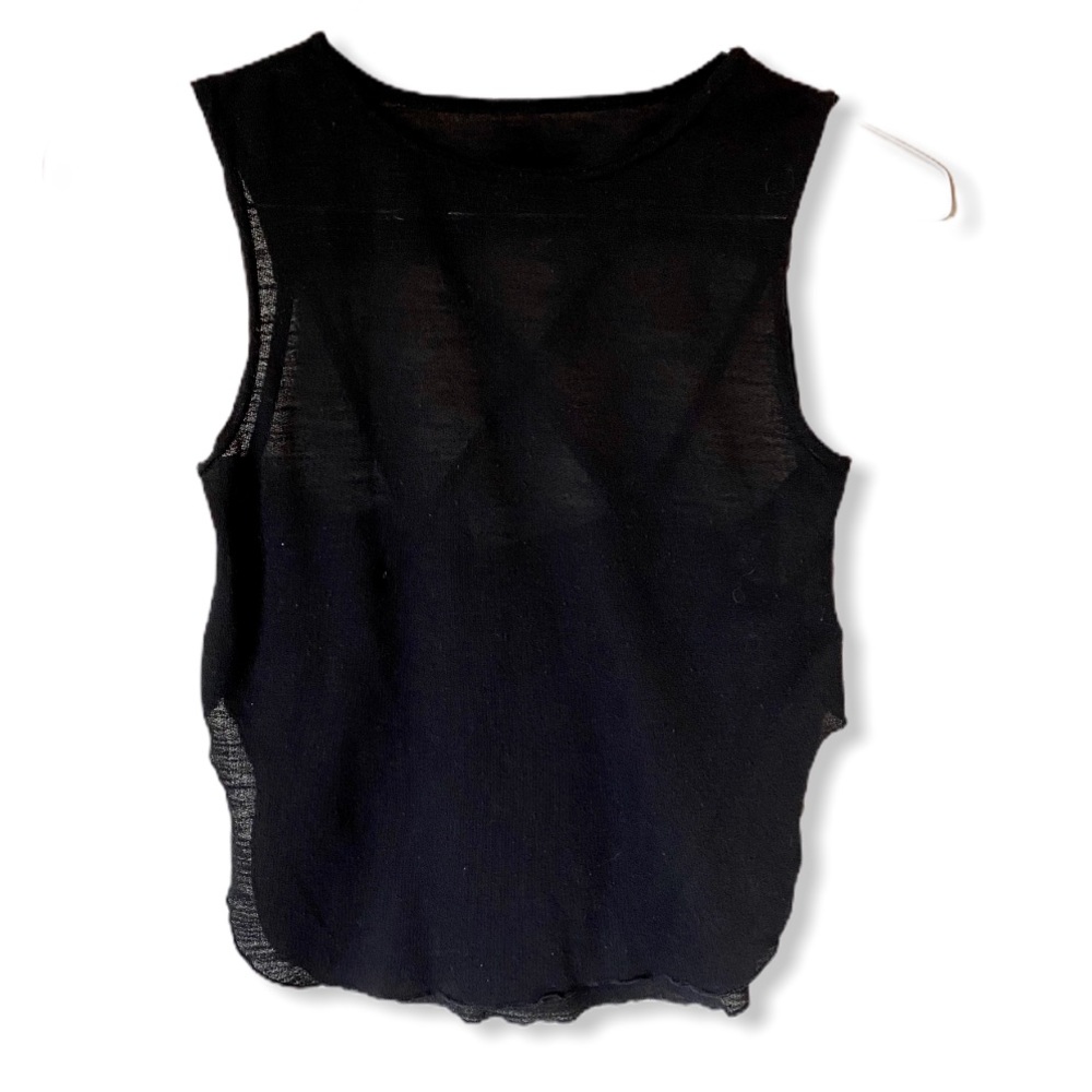 Black Tank with criss-cross back